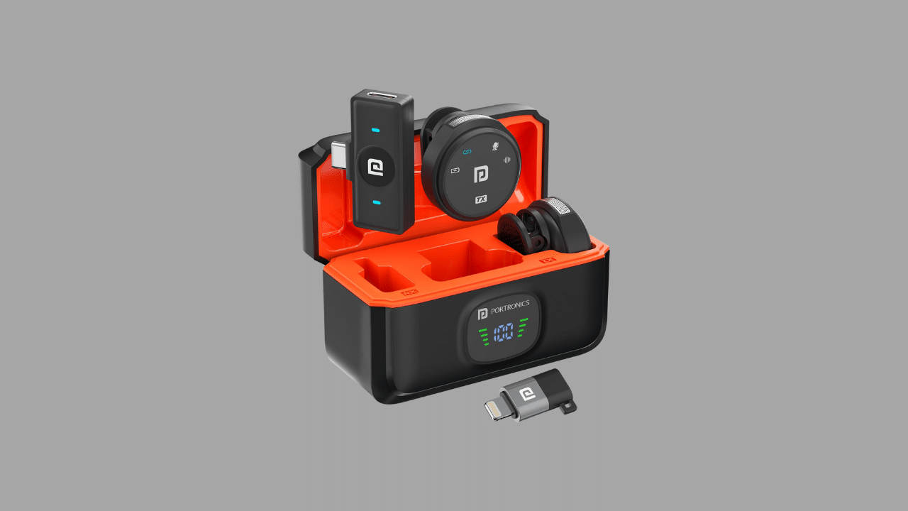 Portronics Vlogmate 3